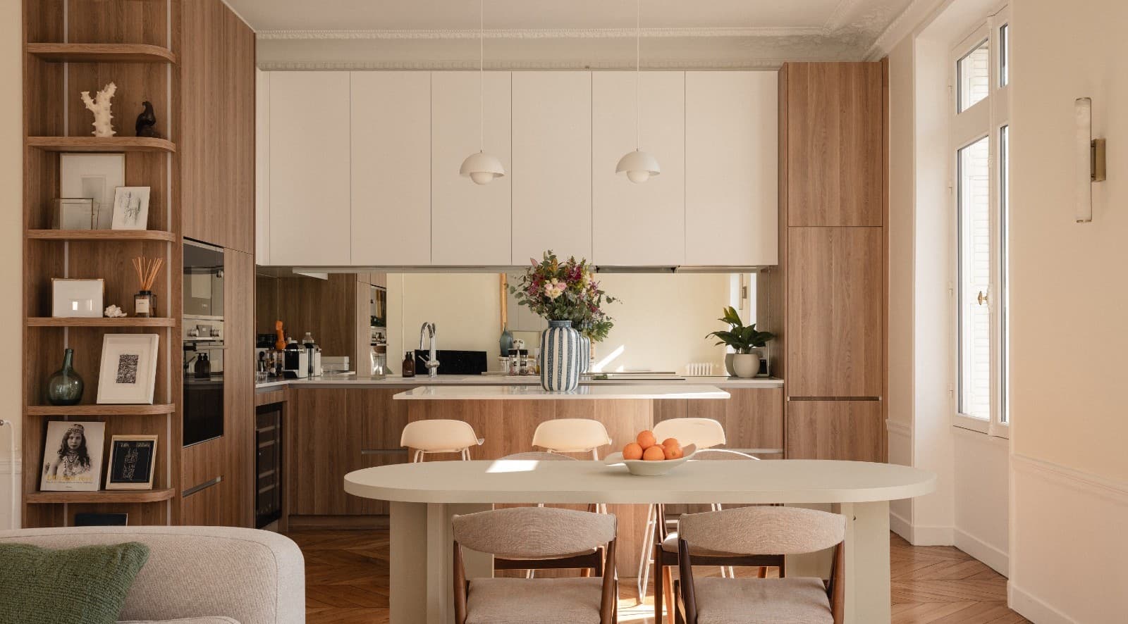 Salon rénové par Homies pour un client de Maison Avril