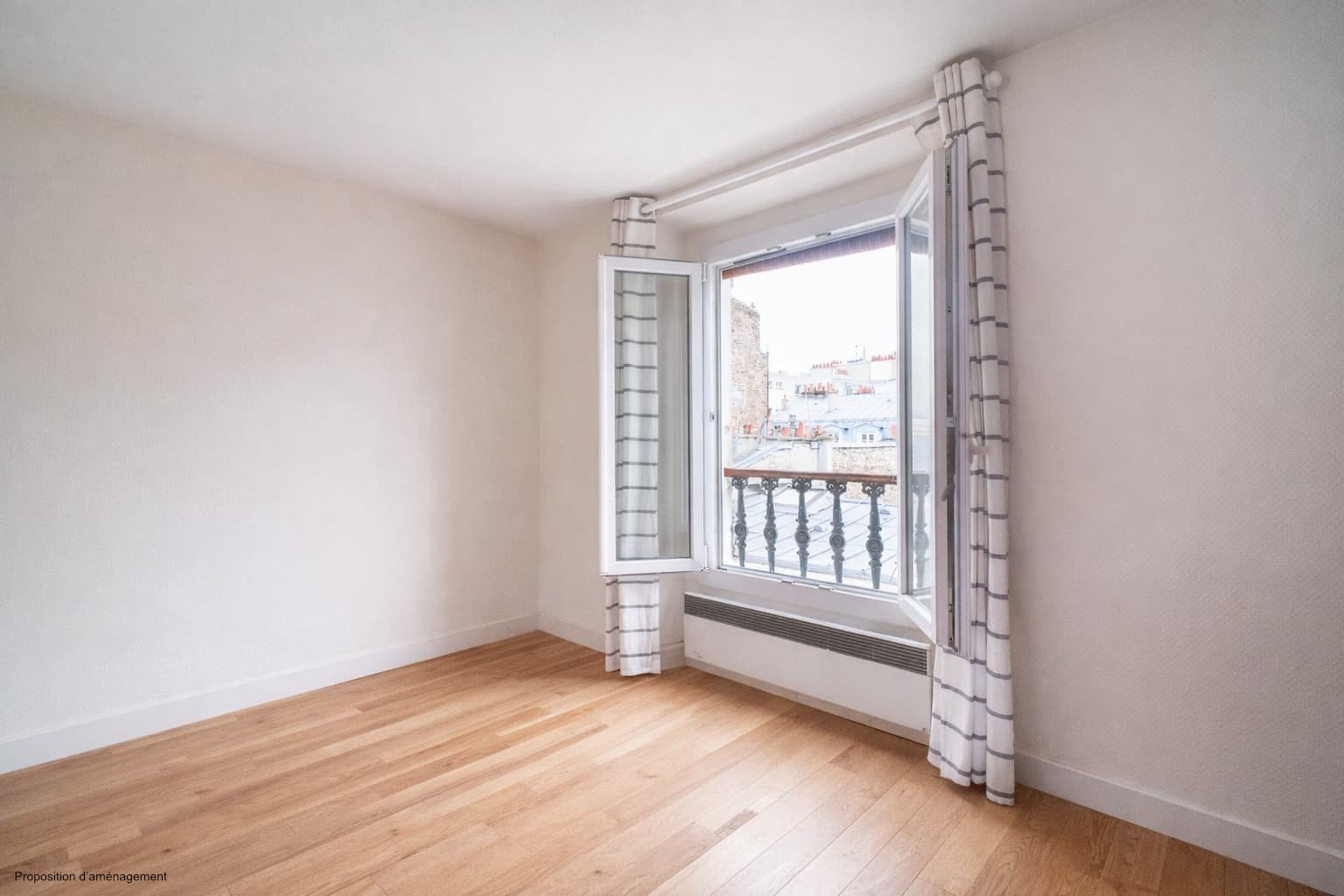 Appartement 1 pièce 13,33 m² à Condorcet – Montholon